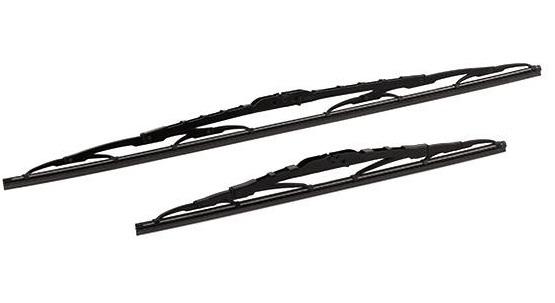 Set ștergătoare parbriz BOSCH 612, model 3 397 010 413, lungime 600 mm și 400 mm, fără spoiler, cu design arcuit